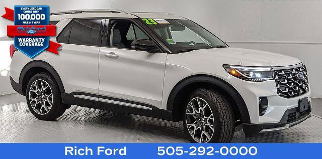 Certified 2025 Ford Explorer Platinum w/ Ultimate Package