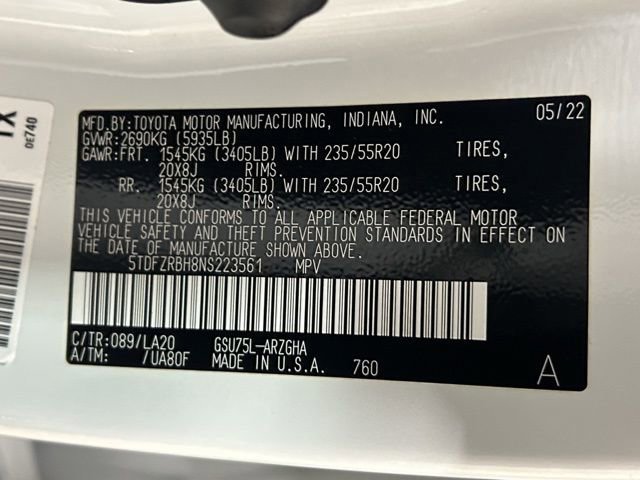 Used 2022 Toyota Highlander Platinum AWD/4WD image 31