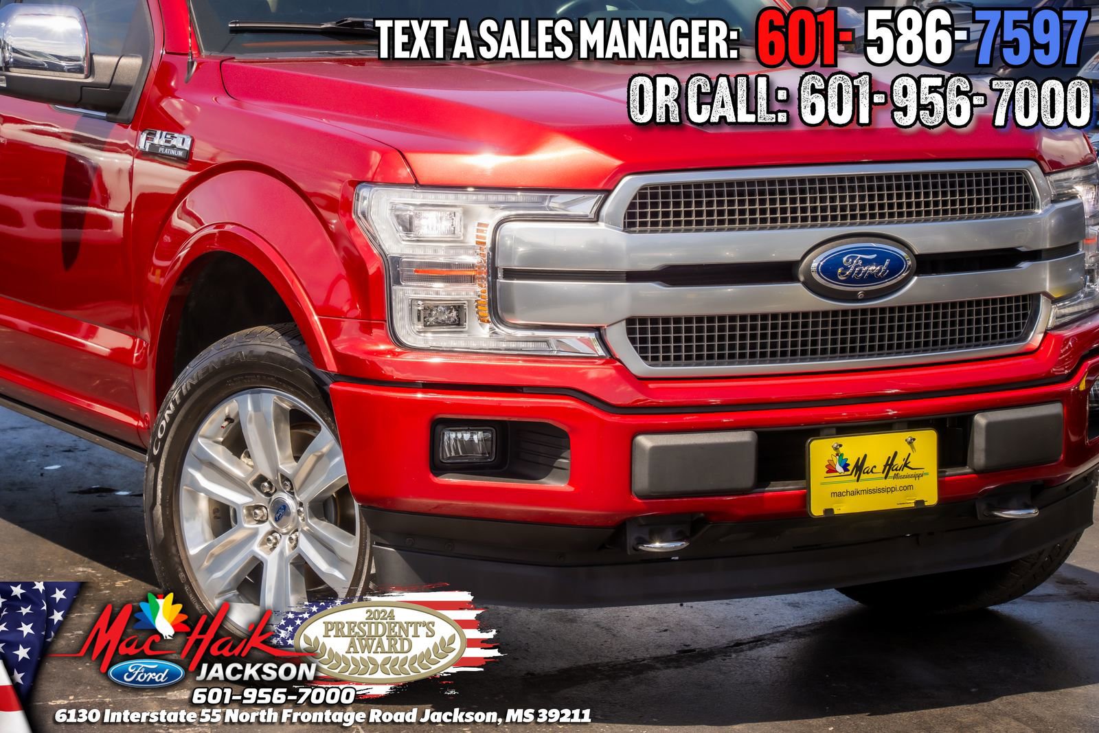 Certified 2019 Ford F150 Platinum w/ Equipment Group 701A Luxury image 5