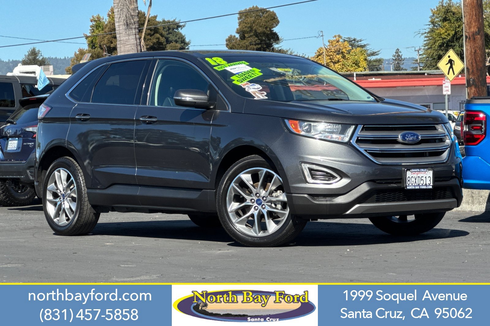 Certified 2018 Ford Edge Titanium w/ Technology Package