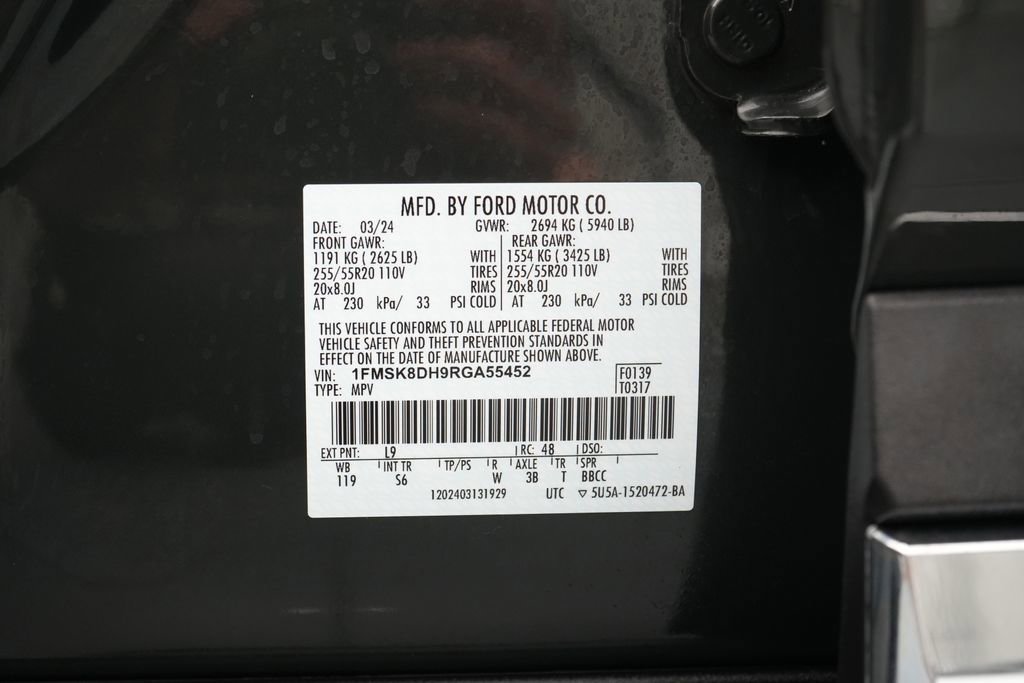 Certified 2024 Ford Explorer XLT w/ Equipment Group 202A AWD/4WD image 26
