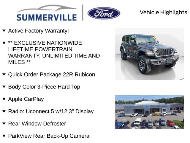 Used 2025 Jeep Wrangler Unlimited Rubicon AWD/4WD image 2