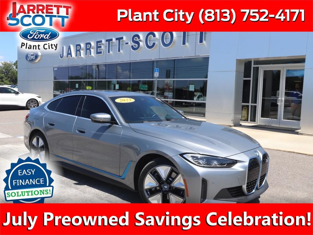 Used 2023 BMW i4 eDrive40 w/ Premium Package RWD image 1