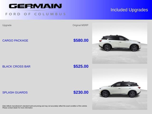 Used 2023 INFINITI QX60 Autograph w/ Cargo Package image 38