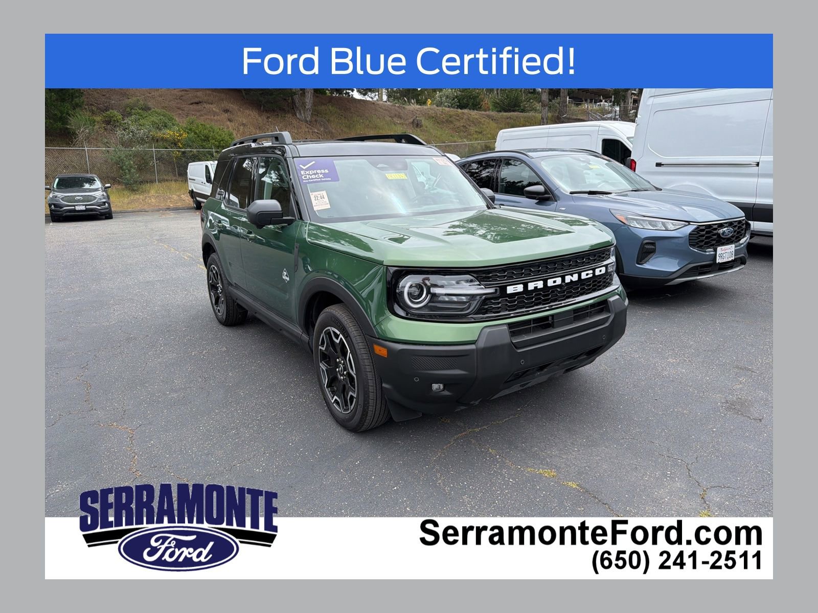 Certified 2025 Ford Bronco Sport Outer Banks w/ Outer Banks Tech Package+ AWD/4WD image 1