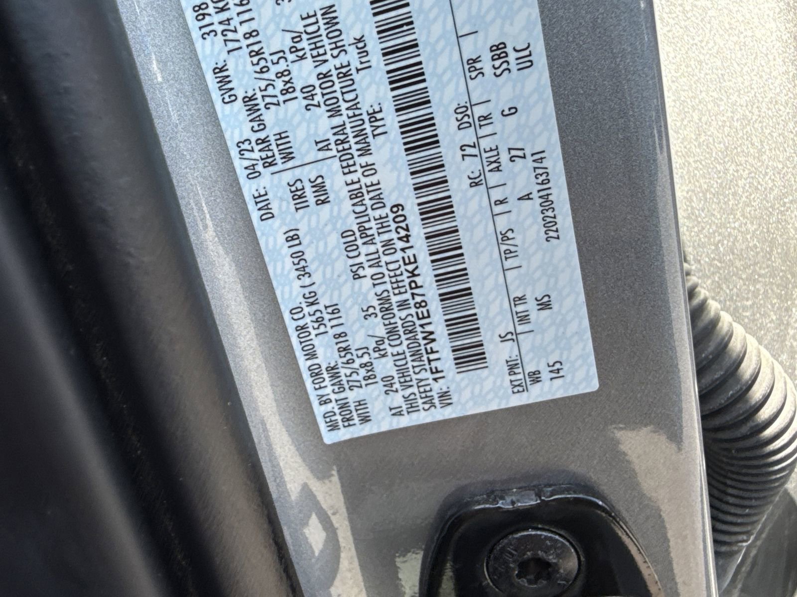 Certified 2023 Ford F150 XLT AWD/4WD image 36