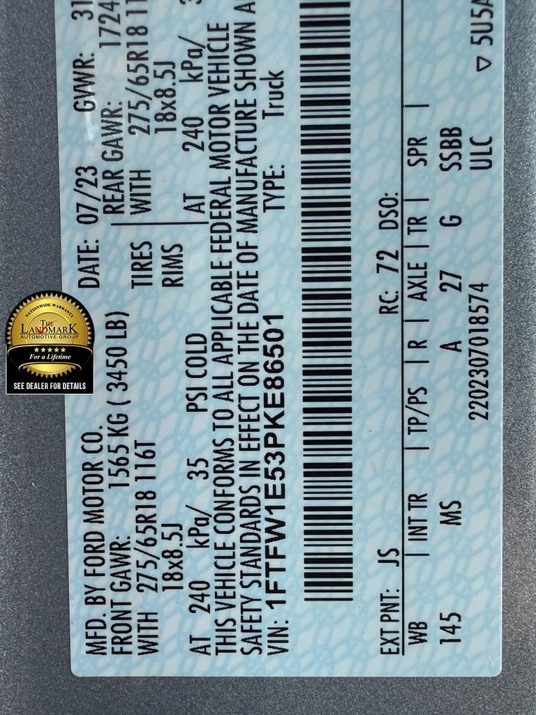 Certified 2023 Ford F150 XLT AWD/4WD image 20