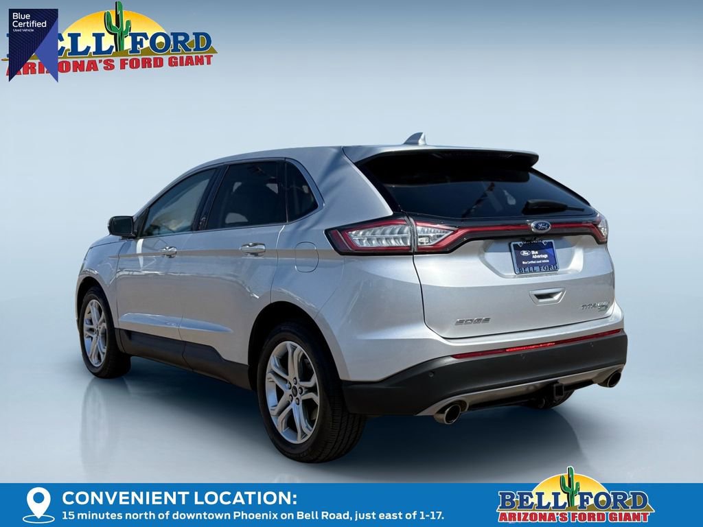Certified 2018 Ford Edge Titanium w/ Equipment Group 301A AWD/4WD image 2