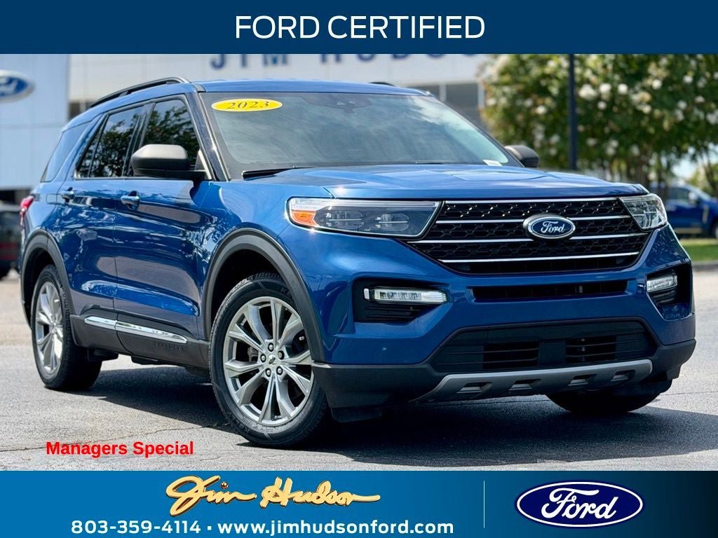 Certified 2023 Ford Explorer XLT w/ Equipment Group 202A RWD image 1