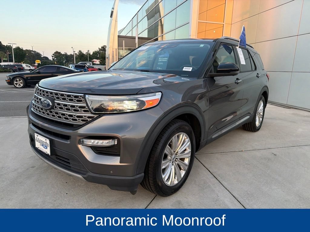 Certified 2023 Ford Explorer Limited w/ Limited Technology Package RWD image 4