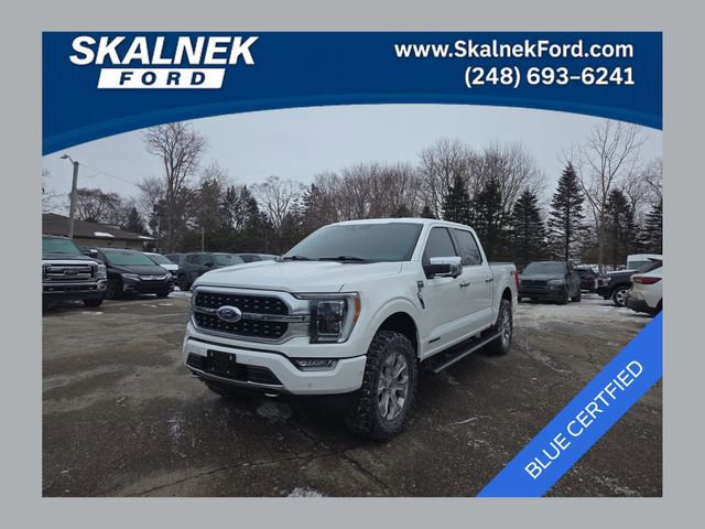 Certified 2021 Ford F150 Platinum w/ Equipment Group 701A High AWD/4WD image 14