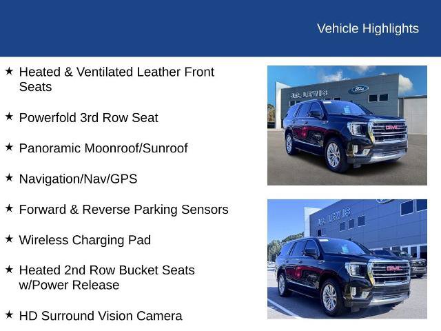 Used 2022 GMC Yukon SLT w/ SLT Premium Package RWD image 26