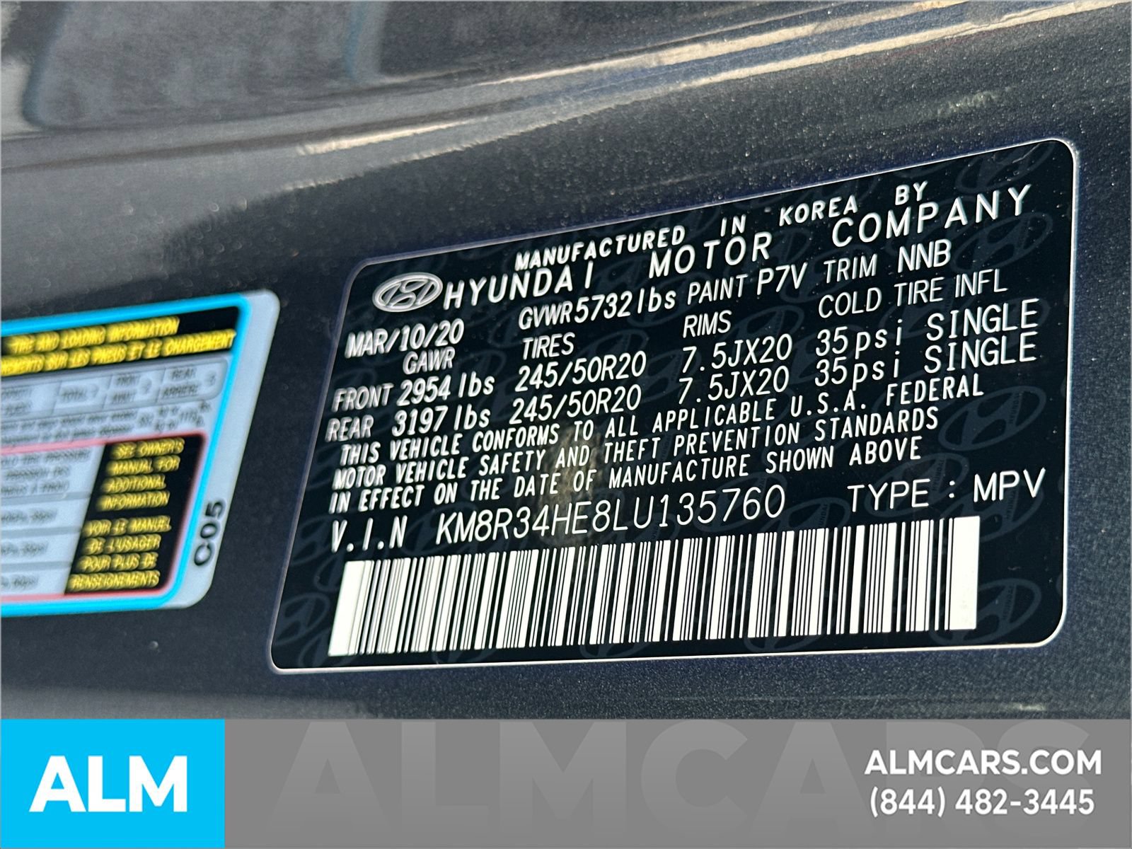 Used 2020 Hyundai Palisade SEL w/ Convenience Package FWD image 37