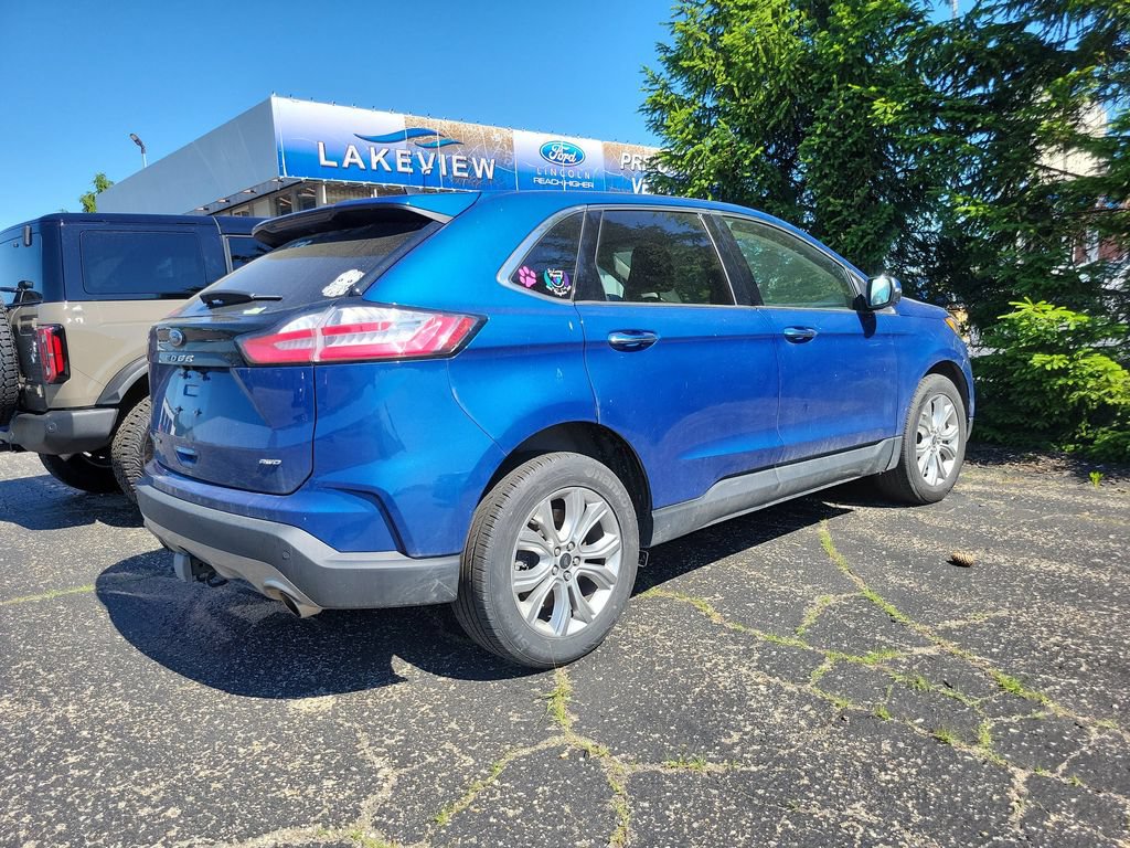 Certified 2023 Ford Edge Titanium w/ Class II Trailer Tow Package AWD/4WD image 3