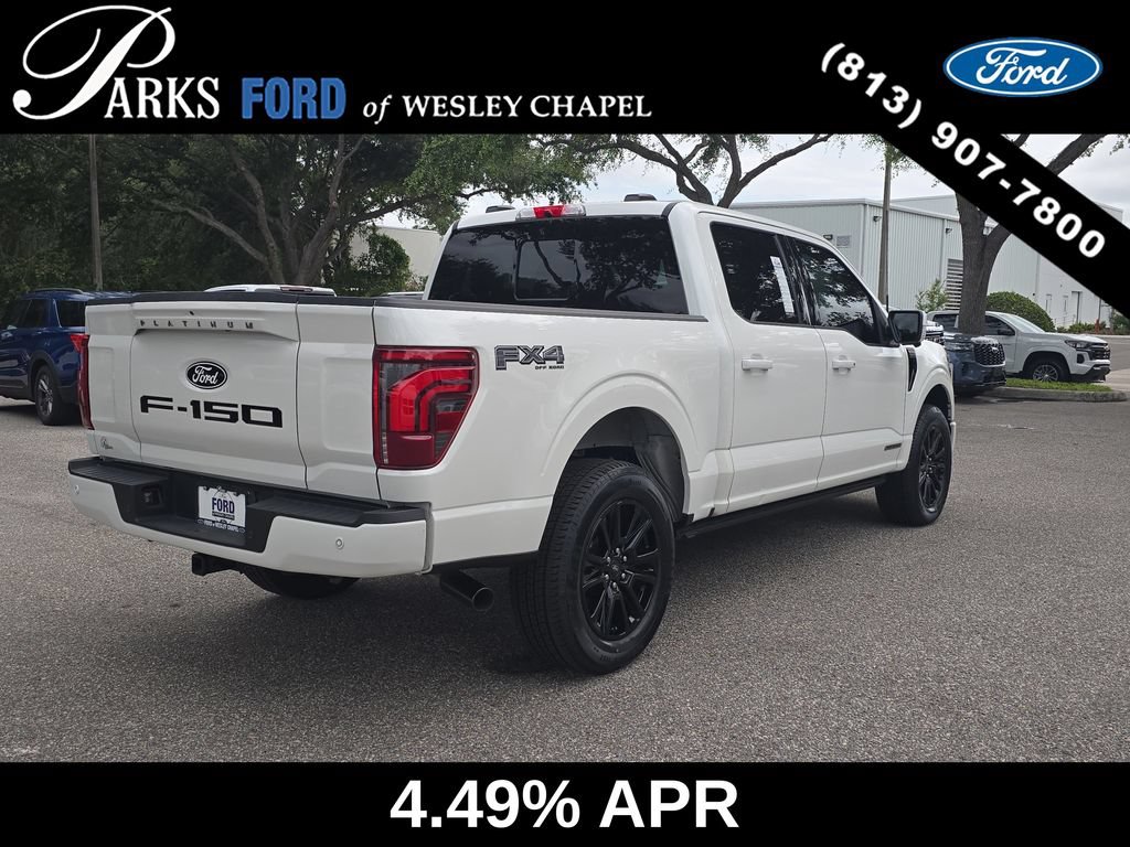 Certified 2024 Ford F150 Platinum w/ Equipment Group 702A High AWD/4WD image 4