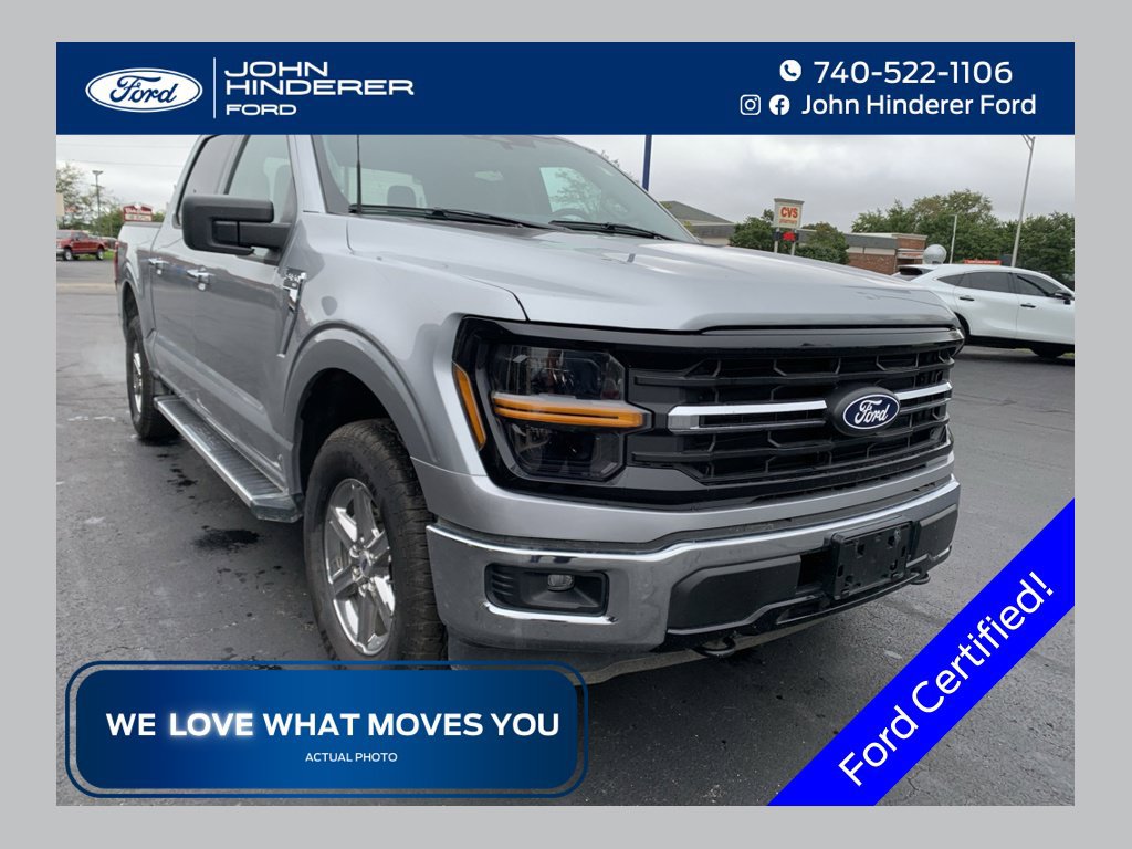 Certified 2025 Ford F150 XLT w/ Equipment Group 301A Standard