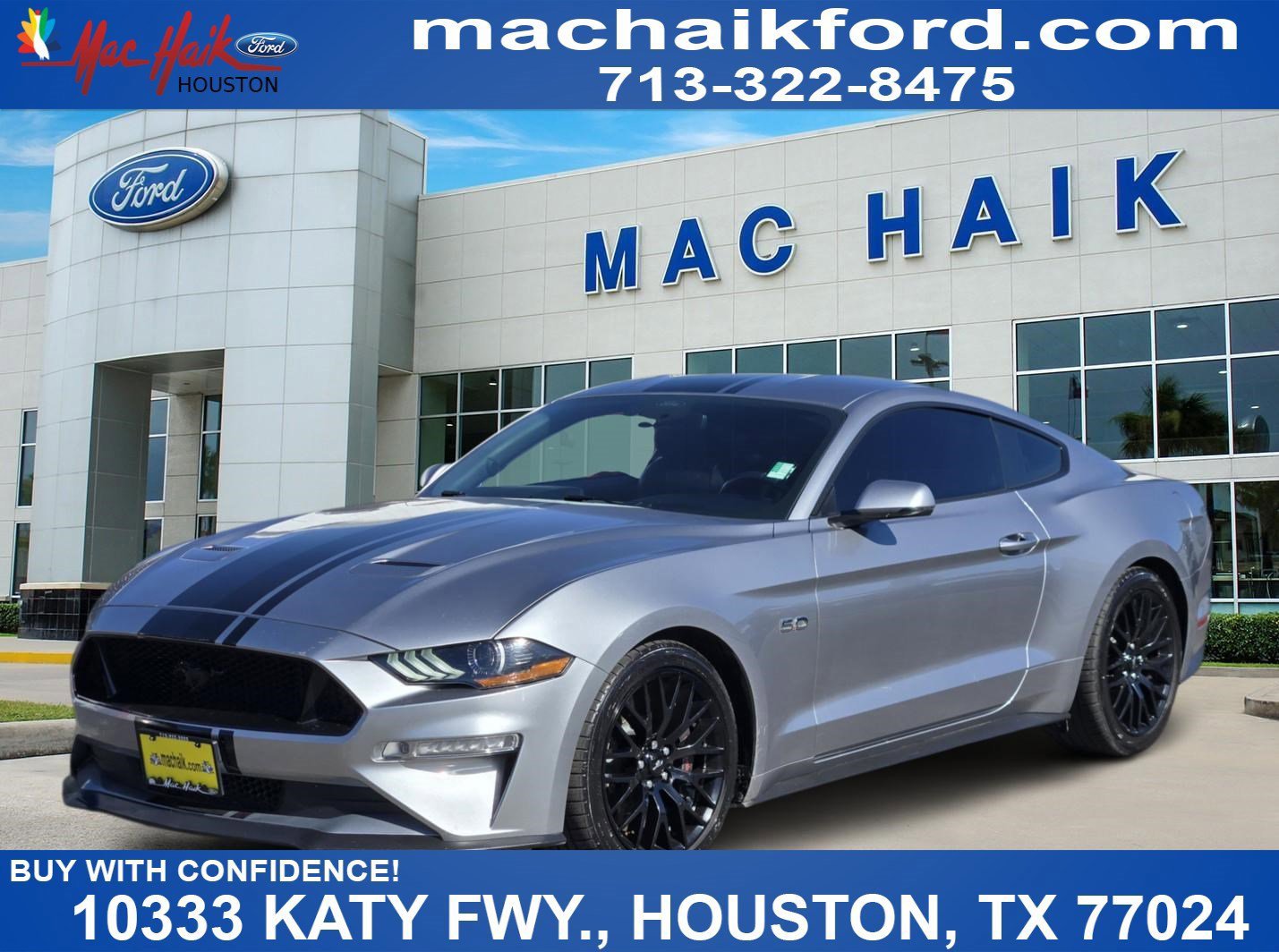 Certified 2020 Ford Mustang GT Premium w/ GT Performance Package image 1