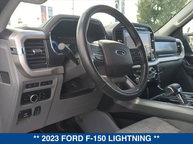 Certified 2023 Ford F150 Lightning XLT w/ Equipment Group 312A High AWD/4WD image 12