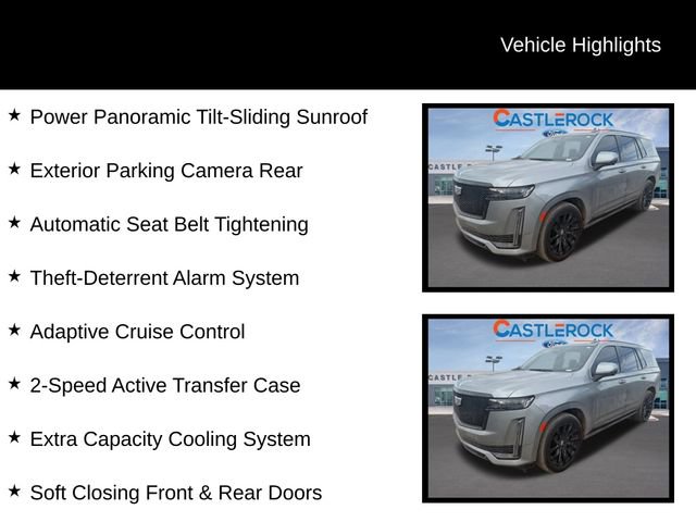 Used 2024 Cadillac Escalade Sport w/ LPO, ONYX Package image 9