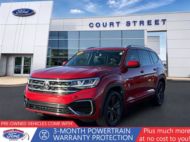 Used 2022 Volkswagen Atlas SEL R-Line AWD/4WD image 1