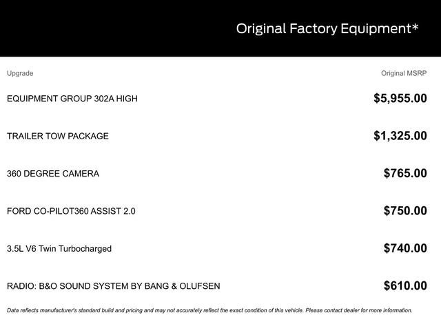 Certified 2022 Ford F150 XLT w/ Equipment Group 302A High image 21