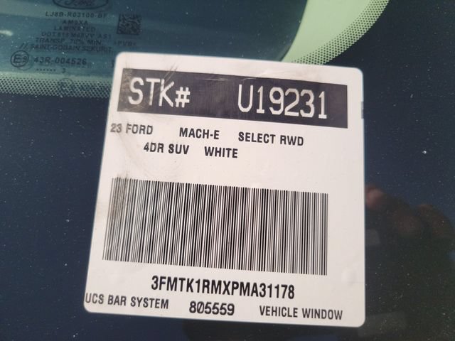 Certified 2023 Ford Mustang Mach-E Select RWD image 30