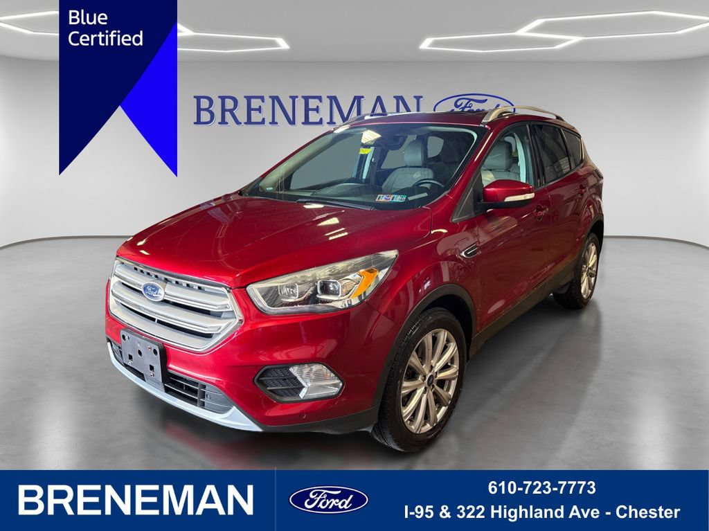 Certified 2018 Ford Escape Titanium w/ Ford Safe & Smart Package