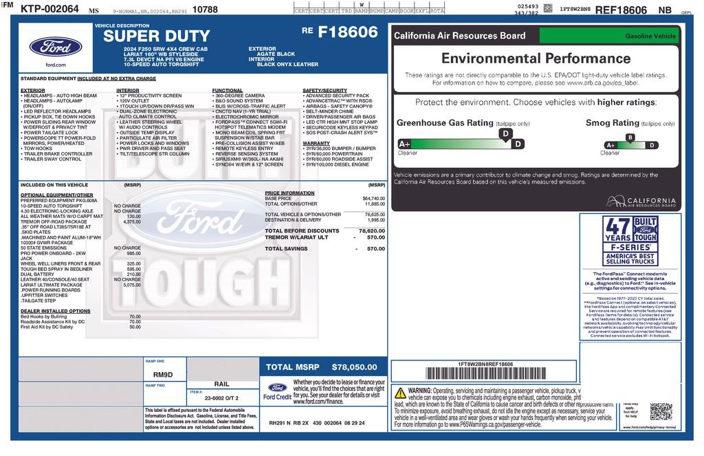Certified 2024 Ford F250 Lariat w/ Lariat Ultimate Package image 5