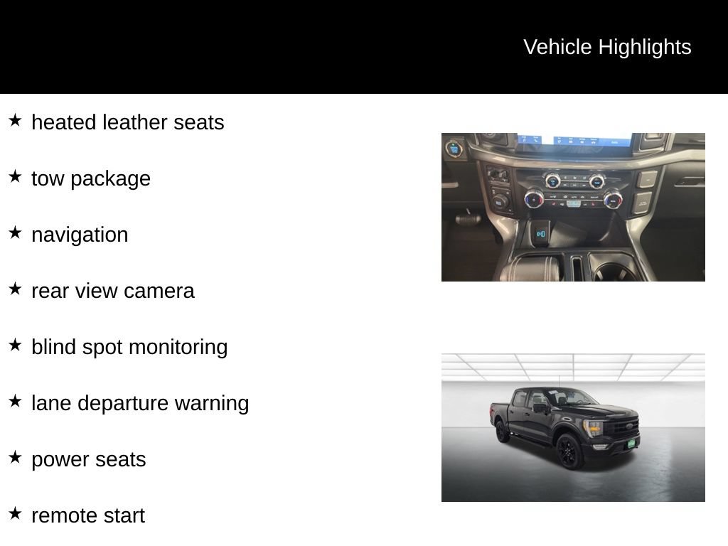 Certified 2023 Ford F150 XLT w/ Equipment Group 302A High AWD/4WD image 11