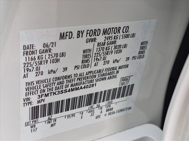 Certified 2021 Ford Mustang Mach-E Premium AWD/4WD image 27