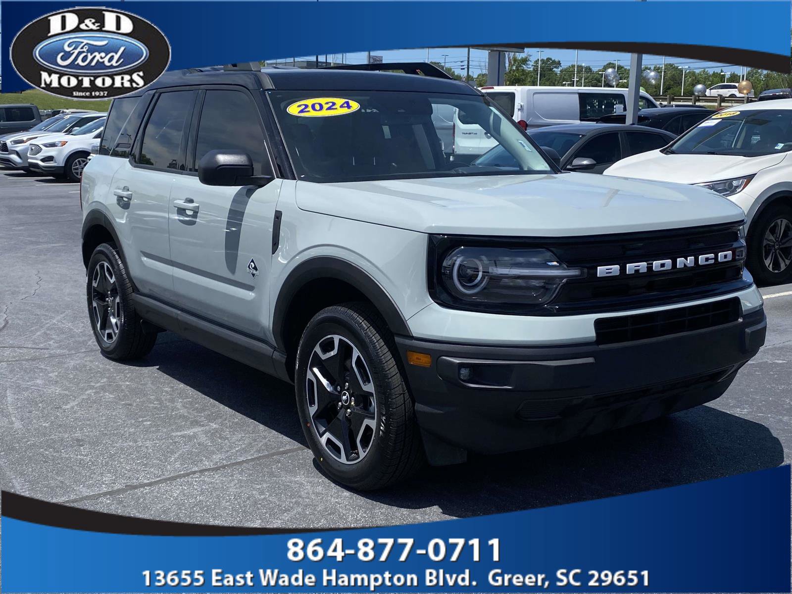Certified 2024 Ford Bronco Sport Outer Banks AWD/4WD image 1
