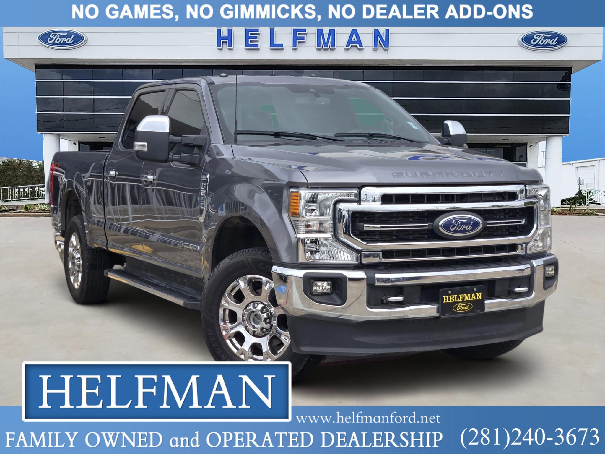 Certified 2022 Ford F250 Lariat w/ Chrome Package image 4