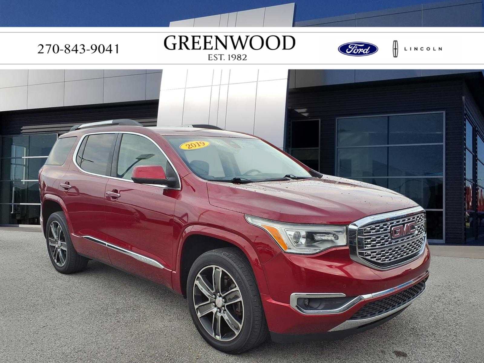 Used 2019 GMC Acadia Denali