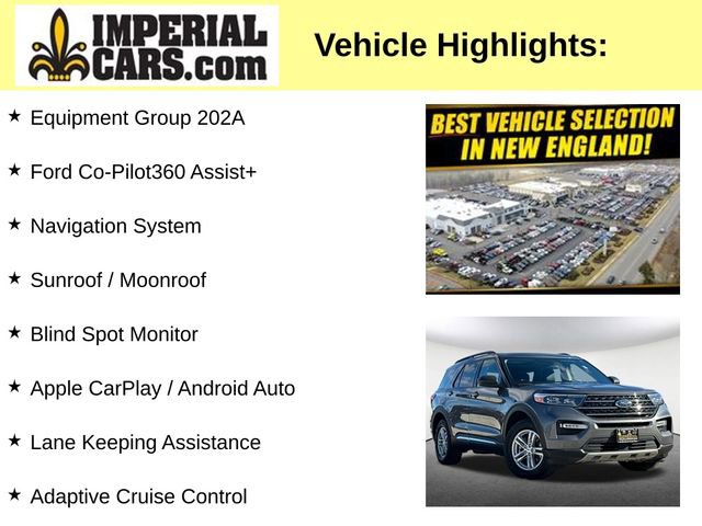 Certified 2022 Ford Explorer XLT w/ Equipment Group 202A image 7