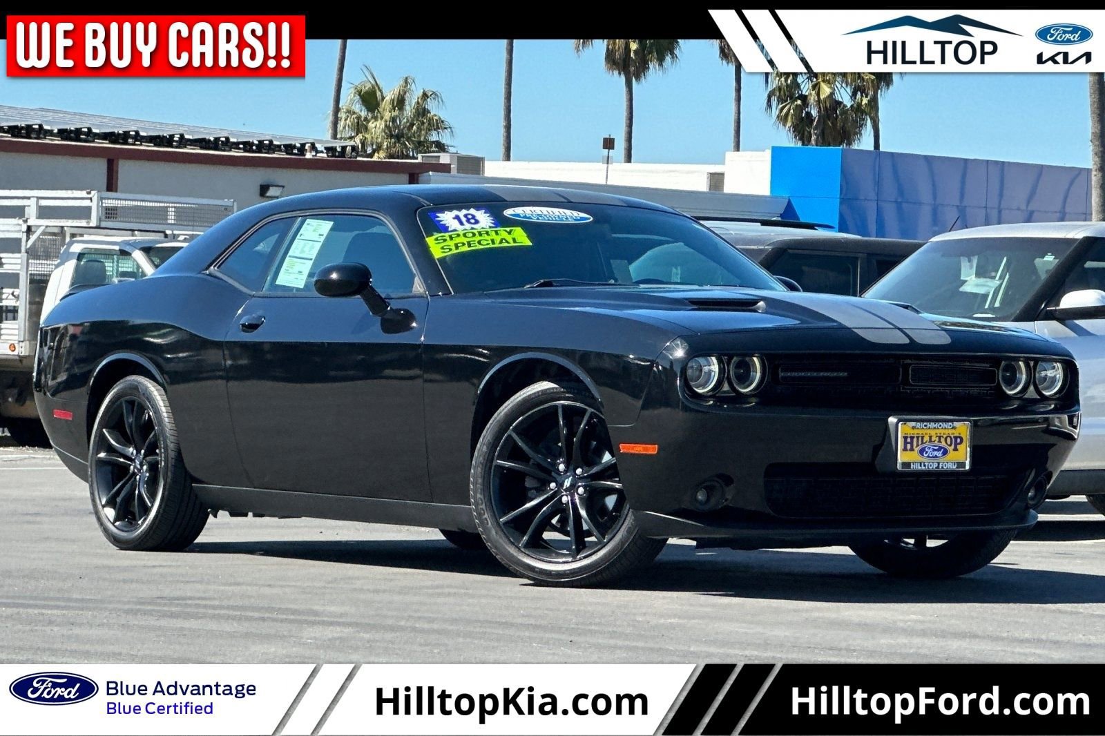 Used 2018 Dodge Challenger SXT w/ Blacktop Package image 7