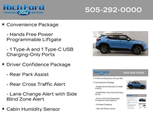 Used 2025 Chevrolet TrailBlazer ACTIV w/ Convenience Package AWD/4WD image 26