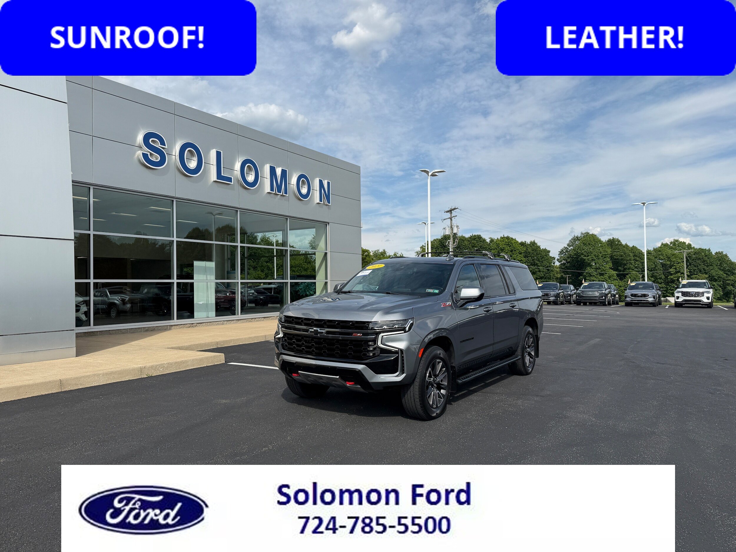Used 2021 Chevrolet Suburban Z71 w/ Rear Media and Nav Package AWD/4WD image 1