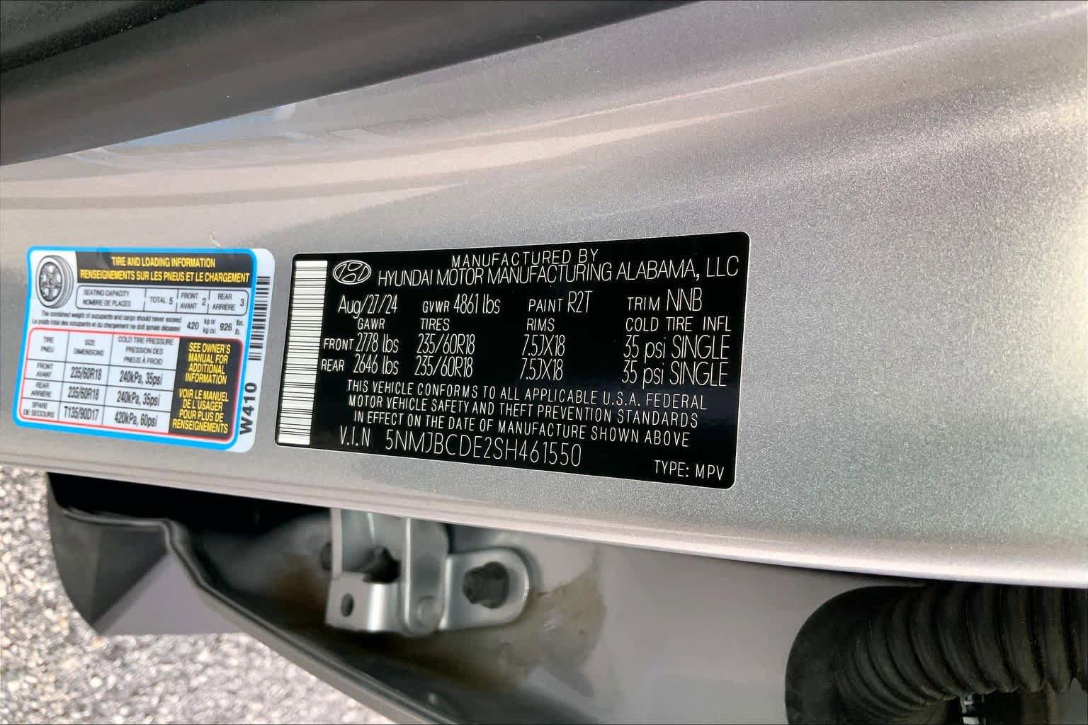 Used 2025 Hyundai Tucson SEL AWD/4WD image 30