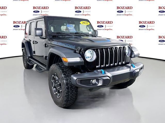 Used 2021 Jeep Wrangler Unlimited Rubicon 4xe w/ Cold Weather Group image 7
