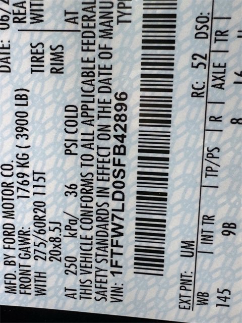 Certified 2025 Ford F150 Platinum w/ Equipment Group 702A High image 36