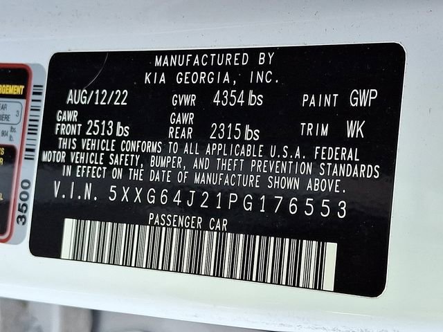 Used 2023 Kia K5 GT-Line w/ GT-Line Premium Package FWD image 27