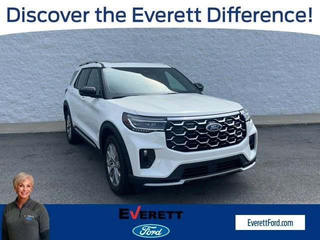 Certified 2025 Ford Explorer Platinum image 1