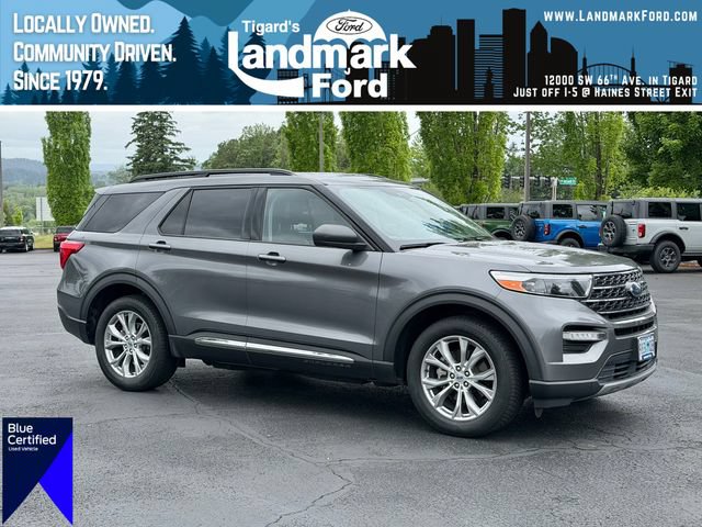 Certified 2021 Ford Explorer XLT w/ Equipment Group 202A AWD/4WD image 1