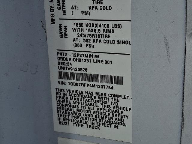 Used 2021 GMC Savana 3500 w/ Power Convenience Package RWD image 24