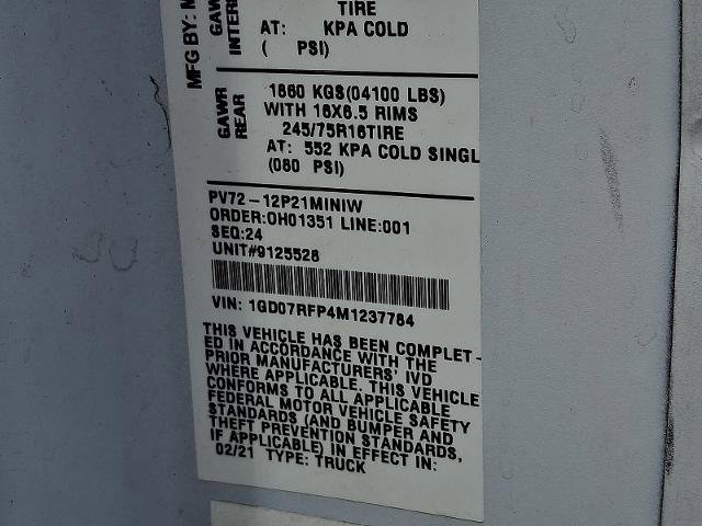 Used 2021 GMC Savana 3500 w/ Power Convenience Package RWD image 24