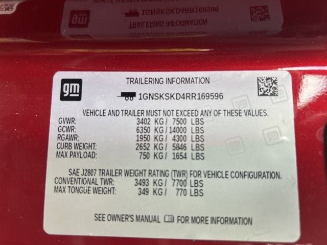 Used 2024 Chevrolet Tahoe Premier AWD/4WD image 25