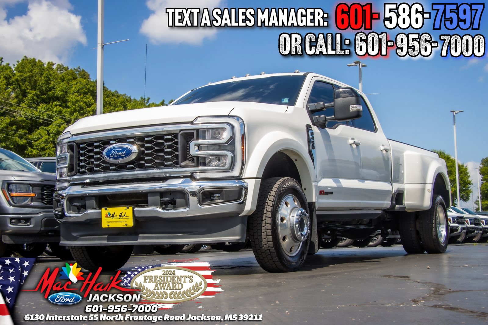Certified 2024 Ford F450 Lariat w/ FX4 Off-Road Package AWD/4WD image 4