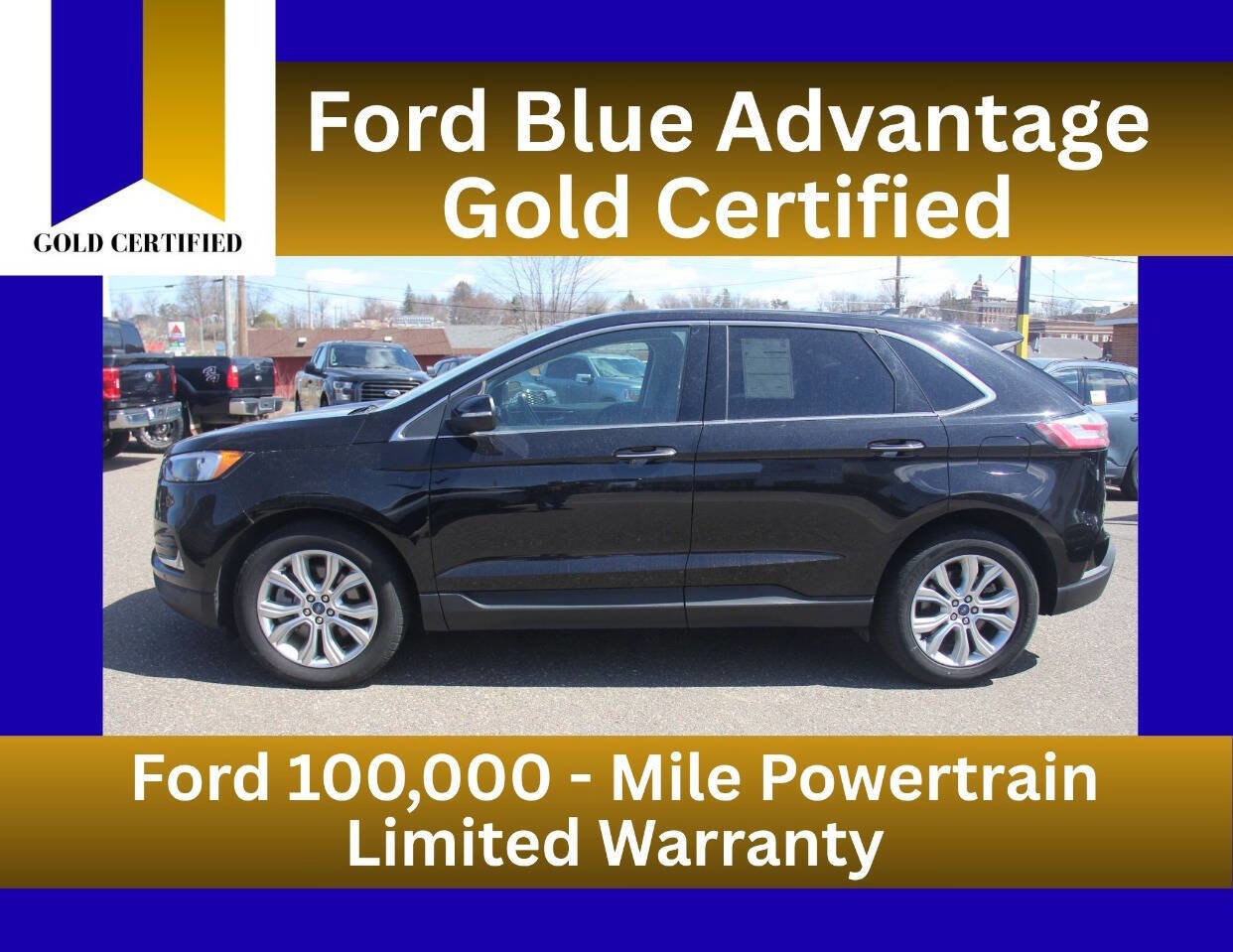 Certified 2024 Ford Edge Titanium AWD/4WD image 1