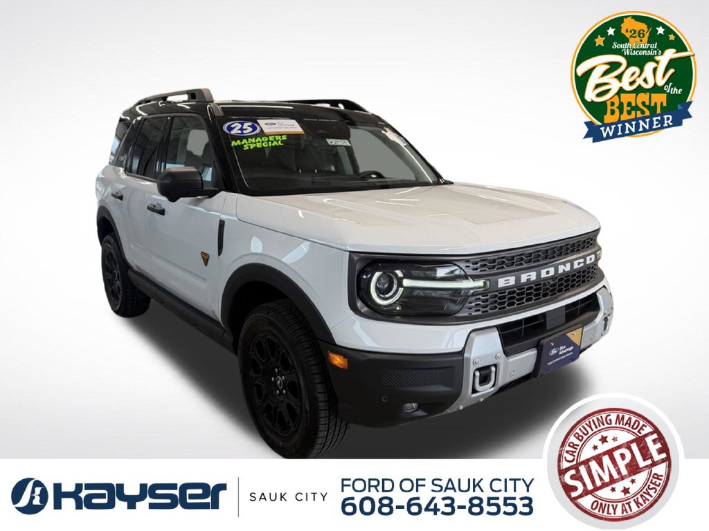Certified 2025 Ford Bronco Sport Badlands