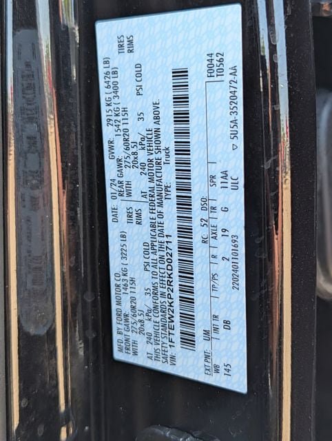 Certified 2024 Ford F150 STX w/ STX Black Appearance Package RWD image 31